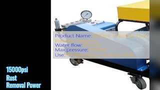 15000psi 압력 와셔 녹 제거