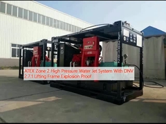 DNV 2.7.1 리프팅 프레임 방폭과 아텍스 지역 2 고압 워터 제트 장치