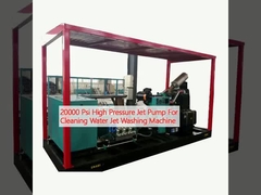 20000 Psi 고압 제트 펌프 청소 물 제트 세탁기
