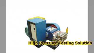 800bar 수력 테스트 펌프 압력 테스트 시스템