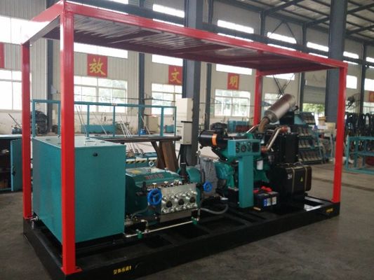 132 kw 고압 제토 세정 기계 디젤 엔진 파워제트 클리너