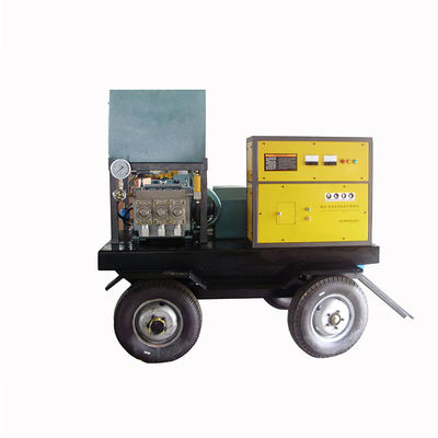 600bar 75kw 트롤리 고압 세척기 고압 워터젯 세척기