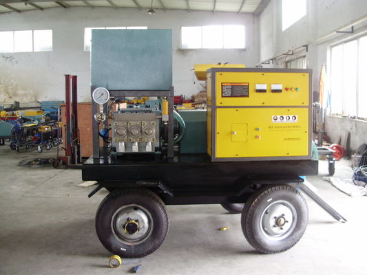 파이프를 위한 15000psi 75 kw 전기 수력전기 시험 펌프 고압 테스트 장치