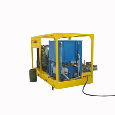 산업적 고압 세탁기 90 kw 트레일러 말 탄 압력 물 펌프