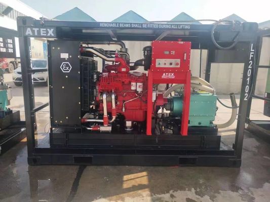 10000psi ATEX ZONE 2 고압 펌프 단위 폭발 방지 물 펌프
