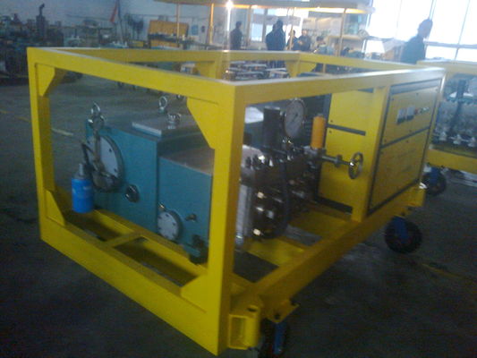 55kW 10000psi 산업용 물 제트 청소 기계 디젤 엔진