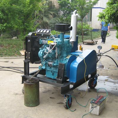 15kw 450bar 물 제트 청소 기계 물 제트 하수 기계