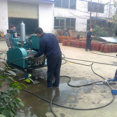 15kw 450bar 물 제트 청소 기계 물 제트 하수 기계